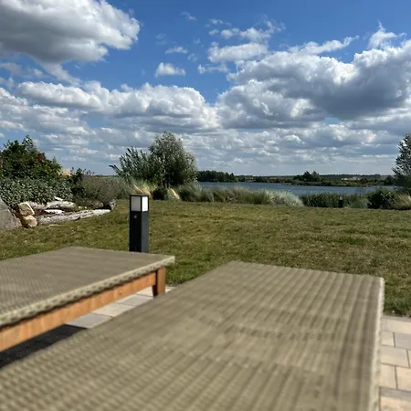 Ferienhaus - Idyllisches Mit Privatstrand Und Sauna In Der Nähe Von Leipzig #hausjonas *