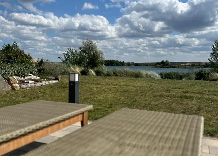 Holiday home - Idyllisches Mit Privatstrand Und Sauna In Der Naehe Von Leipzig #hausjonas *